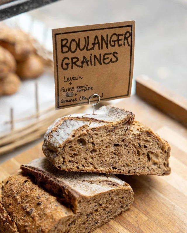 Pain boulanger aux grains Urban Bakery et sa mie garnie de graines