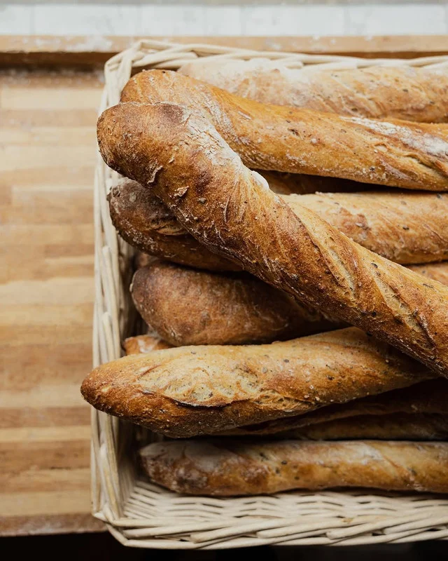 Baguettes Urban Bakery disposées en boutique
